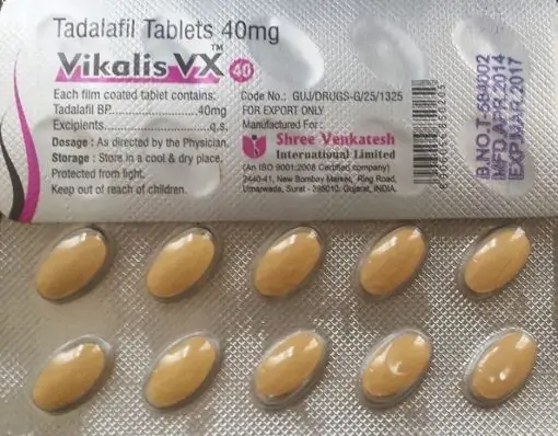 Vikalis VX 40 (Tadalafil Tablete 40mg)