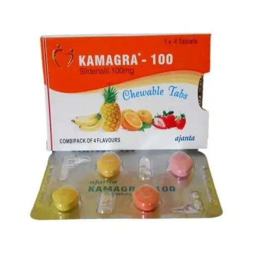 Kamagra Chewable 100 (Tablete de Mestecat)