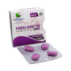 Tadalong 40mg - 4 tablete - Romania