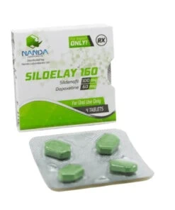 Sildelay 160 mg - Sildenafil Citrat 100mg + Dapoxetina 60mg - 4 tablete Romania